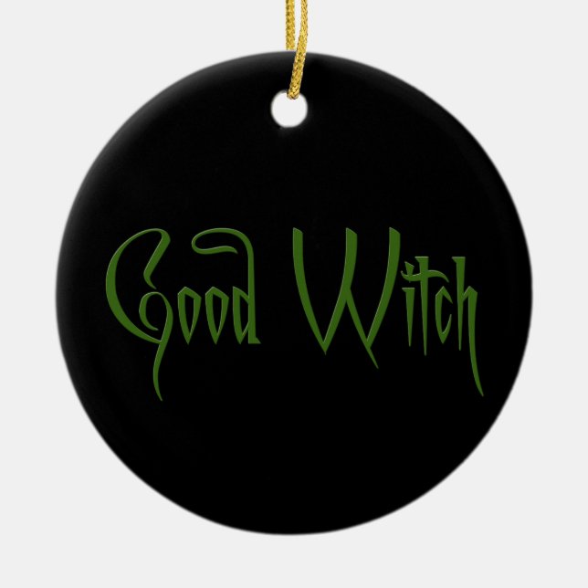 Good Witch/Bad Witch Ornament (Front)