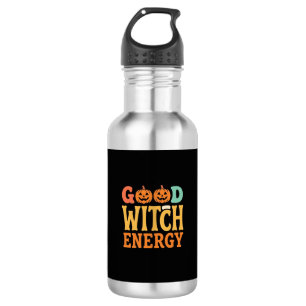 Good Witch Energy Halloween Pumpkin Design_1 532 Ml Water Bottle