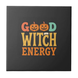 Good Witch Energy Halloween Pumpkin Design_1 Tile