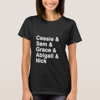 Good Witch Hallmark Characters: Cassie, Sam, Grace T-Shirt