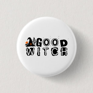 Good Witch Halloween 3 Cm Round Badge