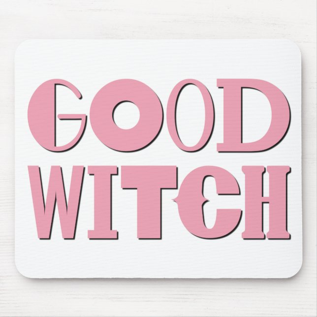 GOOD WITCH MOUSE MAT (Front)