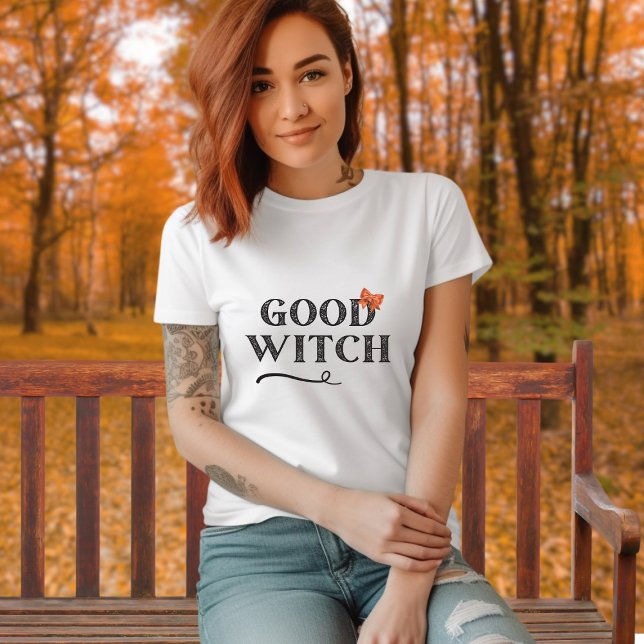 Good Witch orange bow - cute coquette  T-Shirt (Creator Uploaded)