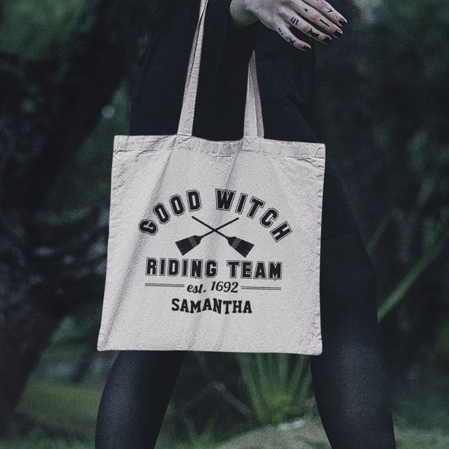 Good Witch Riding Team | Halloween Trick or Treat Tote Bag (Creator Uploaded)