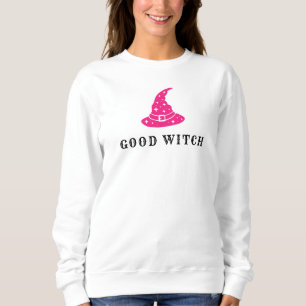 Good Witch White Custom Halloween Women's T-Shirt Sweatshirt