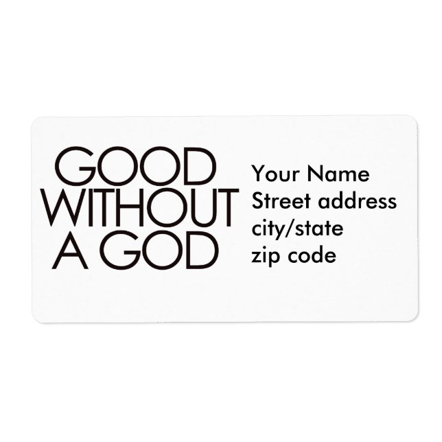 Good without god (Front)