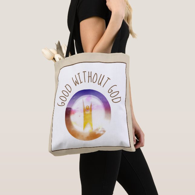 Good Without God Tote Bag (Close Up)