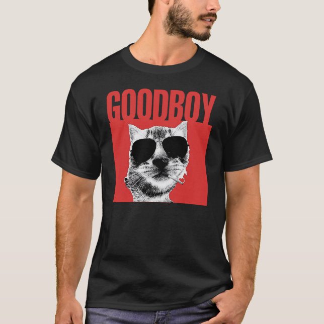Goodboy cat meme  T-Shirt (Front)