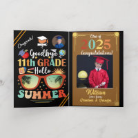 Goodbye 11th Grade Hello Summer Graduation Custom