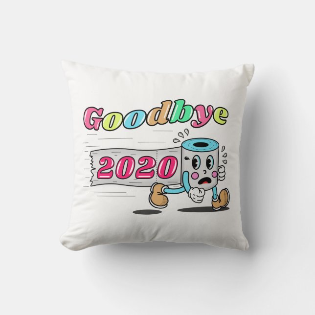 Goodbye 2020 - It’s finally over Cushion (Front)