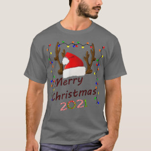 Goodbye 2021 Hello 2022 Merry Christmas 2021 T-Shirt