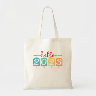 Goodbye 2022 Hello 2023 Happy New Year Funny Chris Tote Bag