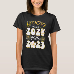 Goodbye 2022 Hello 2023 Happy New Year Pyjama T-Shirt