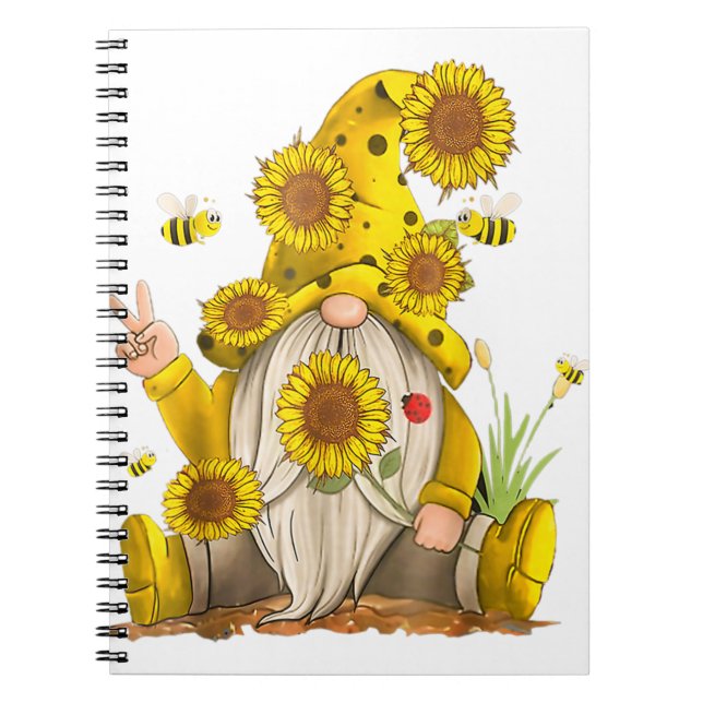 Goodbye 2022 Hello 2023 Happy New Year Sunflower G Notebook (Front)