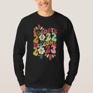 Goodbye 2022 Hello 2023 Welcome Water Rabbit Year  T-Shirt