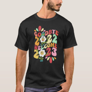 Goodbye 2022 Hello 2023 Welcome Water Rabbit Year  T-Shirt