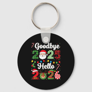 Goodbye 2025 Hello 2026 Happy New Year Countdown P Key Ring