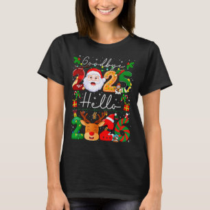 Goodbye 2025 Hello 2026 Happy New Year's Eve Chris T-Shirt