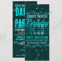 Goodbye 20s Birthday Adult Dance Party