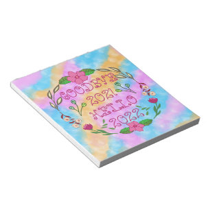 GOODBYE 20XX HELLO 20XX NOTEPAD