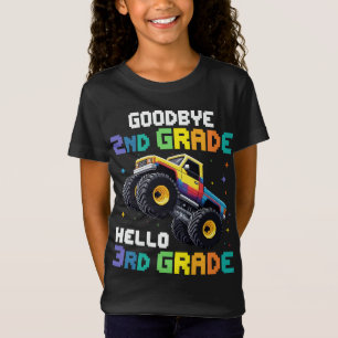 Goodbye 2nd Grade Graduation Monster Truck T-Shirt
