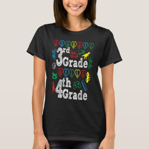 Goodbye 3rd Grade Hello 4th Grade Back To School S T-Shirt