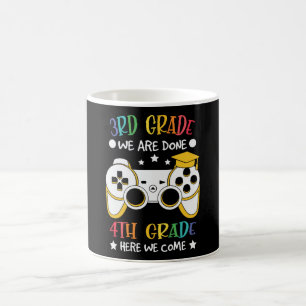 Goodbye 3rd Grade Hello 4th Grade Gamer Kids Gift Coffee Mug