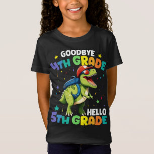 Goodbye 4th Grade T Rex Monster Truck Dinosaur T-Shirt