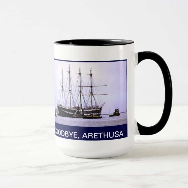 Goodbye Arethusa Mug (Right)
