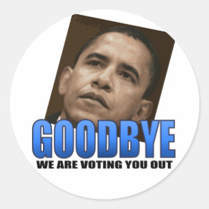 GOODBYE CLASSIC ROUND STICKER