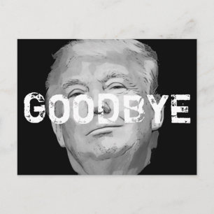 Goodbye Donald Trump Impeach Keepsake Postcard