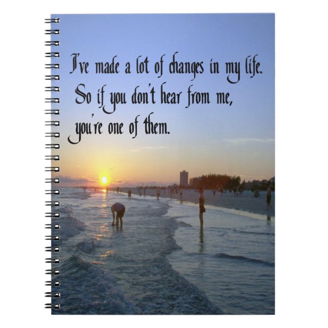 Goodbye Farewell Notebook (Front)