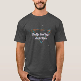 Goodbye JavaScript: Hello C# Blazor T-Shirt