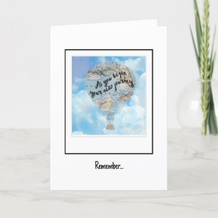 Goodbye Journey Greeting Card