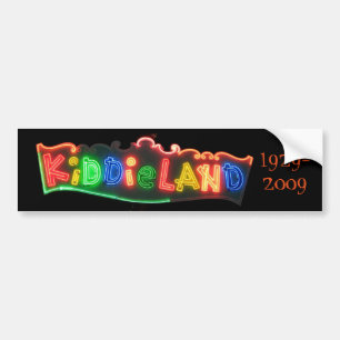Goodbye Kiddieland Bumper Sticker