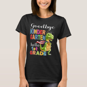 Goodbye Kindergarten Hello 1st Grade Graduation Di T-Shirt