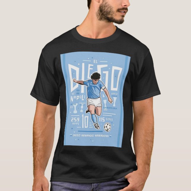Goodbye Maradona - diego armando maradona -  RIP D T-Shirt (Front)