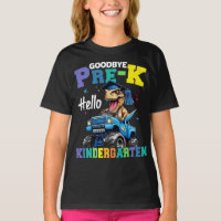 Goodbye Pre-k Monster Truck T rex Graduation Boys