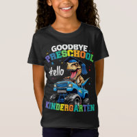 Goodbye Preschool Graduation Dinosaur T rex