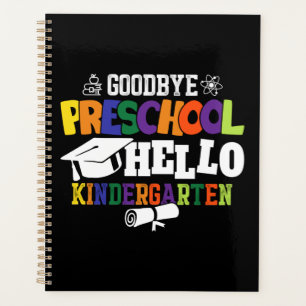 Goodbye Preschool Hello Kindergarten PreK Planner