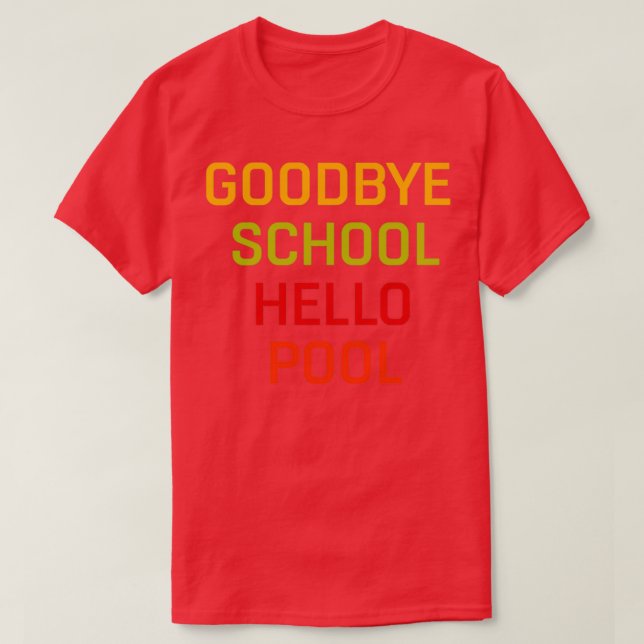 goodbye school hello polo (Design Front)
