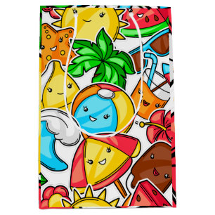  Goodbye School Hello Summer Time And Fun  Medium Gift Bag