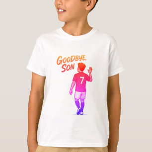 Goodbye, Son   Emotional Number 7 Soccer Tribute T-Shirt