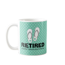Goodbye tension Hello pension Funny retirement mug