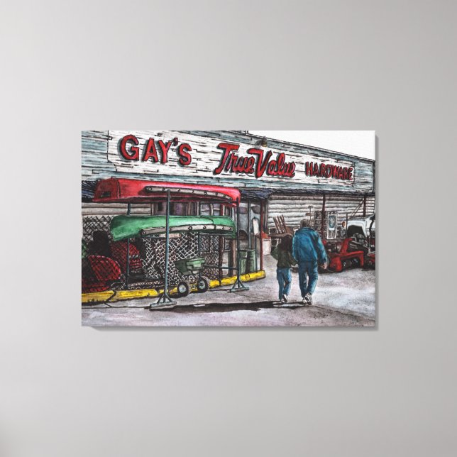 goodbye to an era limited edition canvas print (Front)