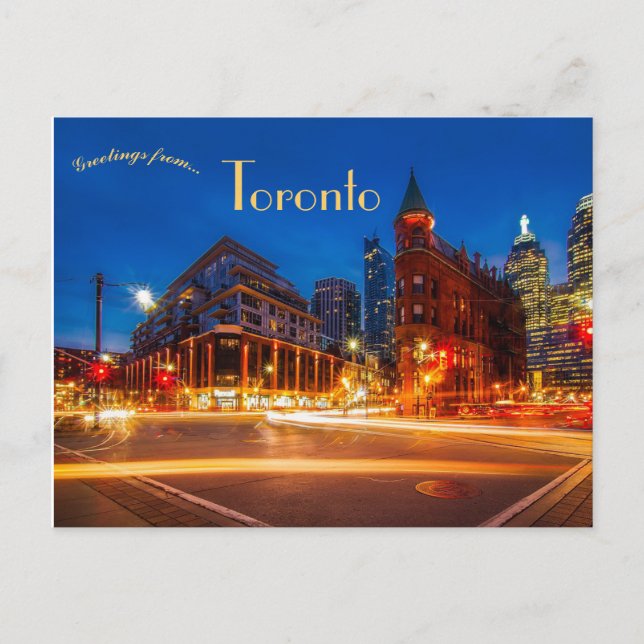 Gooderham Building Flatiron Building Toronto Postcard (Front)