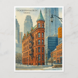 Gooderham Building Toronto Flatiron Postcard Art