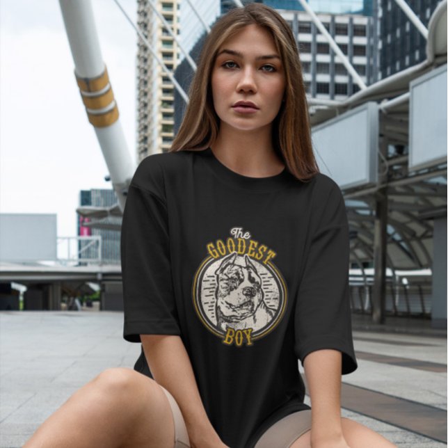 Goodest Boy Pitbull   T-Shirt (Creator Uploaded)