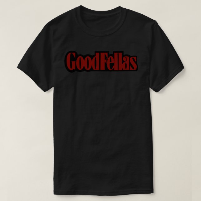 Goodfellas Movie Logo Sticker Sticker T-Shirt (Design Front)
