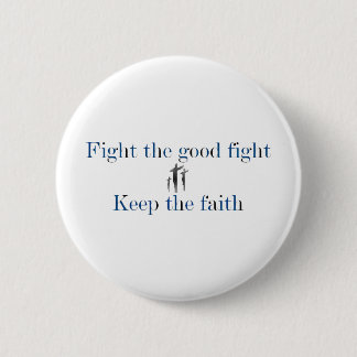 goodfight 6 cm round badge